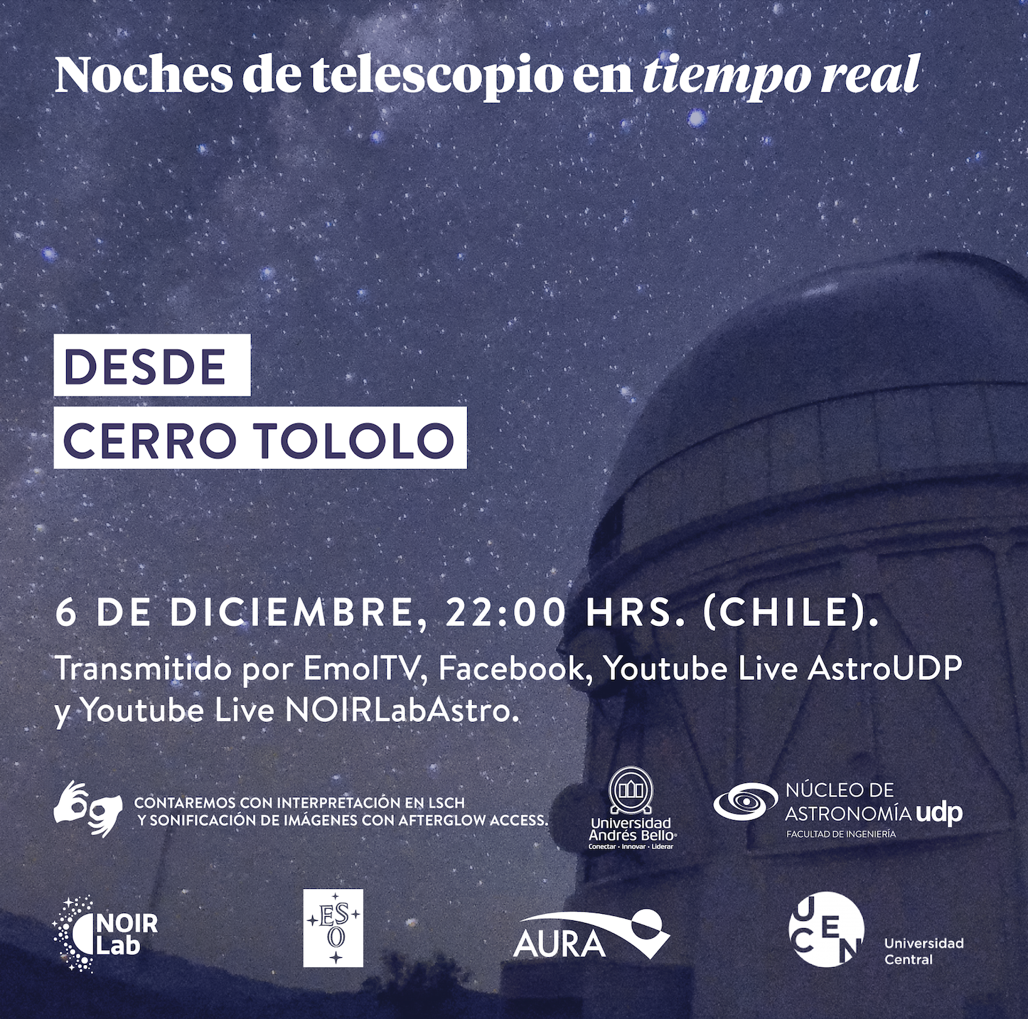 (Español) Noches de Telescopio desde Cerro Tololo