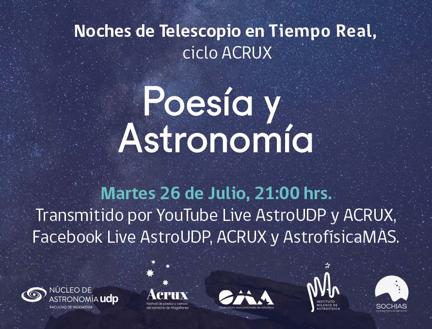 Noches de Telescopio en Tiempo Real Ciclo ACRUX